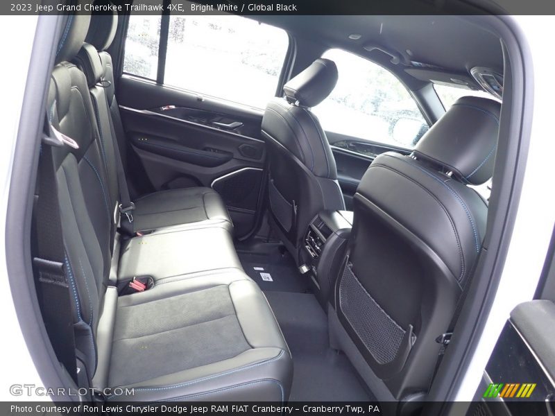 Rear Seat of 2023 Grand Cherokee Trailhawk 4XE