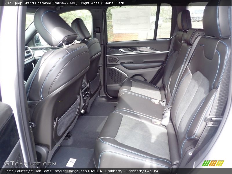 Rear Seat of 2023 Grand Cherokee Trailhawk 4XE