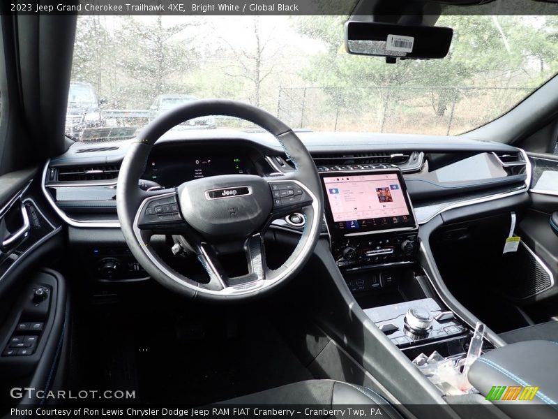 Dashboard of 2023 Grand Cherokee Trailhawk 4XE