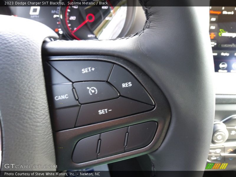  2023 Charger SXT Blacktop Steering Wheel