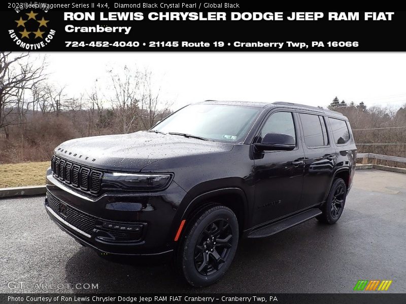Diamond Black Crystal Pearl / Global Black 2023 Jeep Wagoneer Series II 4x4