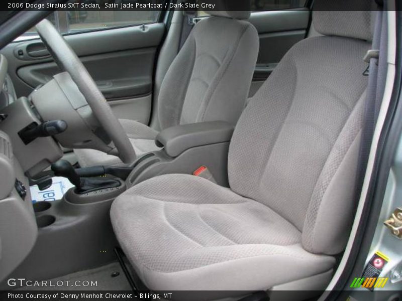 Satin Jade Pearlcoat / Dark Slate Grey 2006 Dodge Stratus SXT Sedan