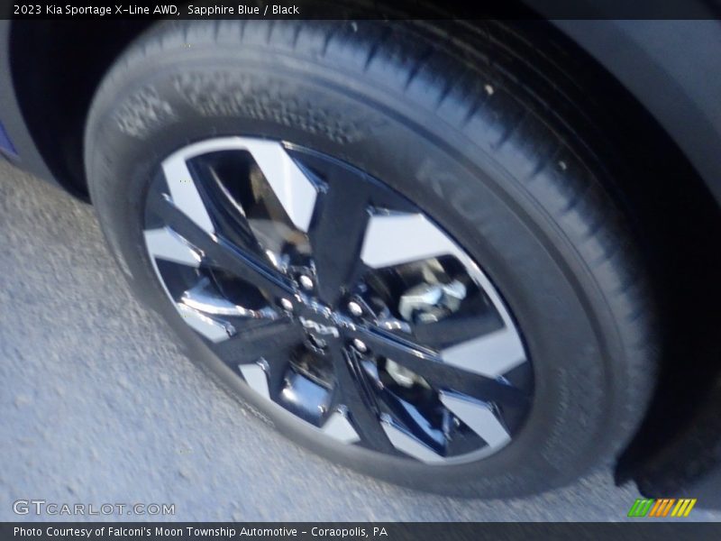 Sapphire Blue / Black 2023 Kia Sportage X-Line AWD