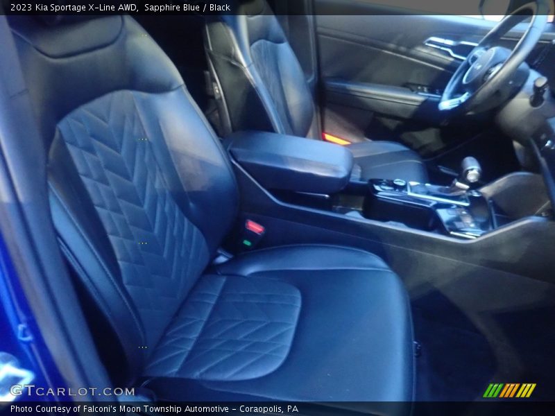Sapphire Blue / Black 2023 Kia Sportage X-Line AWD