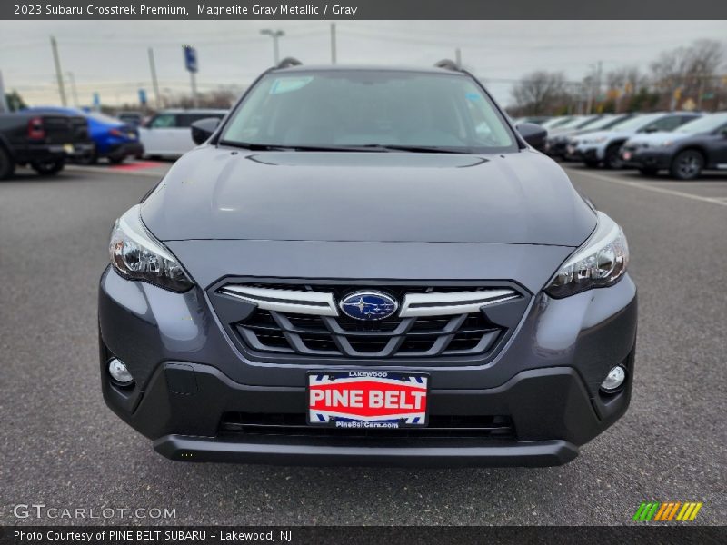 Magnetite Gray Metallic / Gray 2023 Subaru Crosstrek Premium