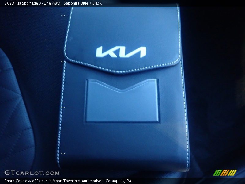 Sapphire Blue / Black 2023 Kia Sportage X-Line AWD