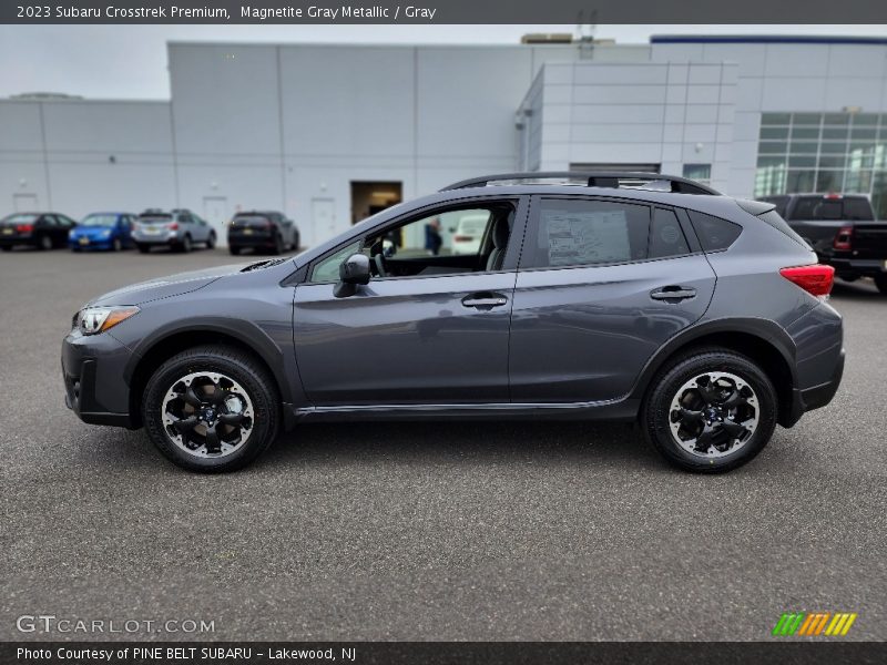 Magnetite Gray Metallic / Gray 2023 Subaru Crosstrek Premium