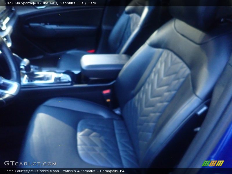 Sapphire Blue / Black 2023 Kia Sportage X-Line AWD