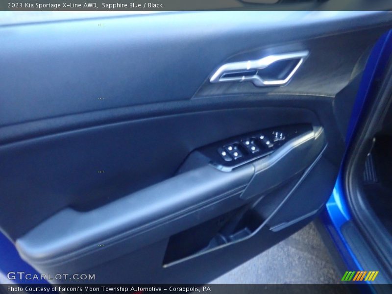 Sapphire Blue / Black 2023 Kia Sportage X-Line AWD