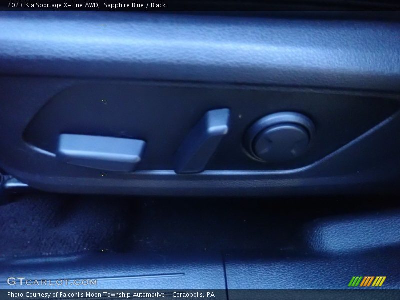 Sapphire Blue / Black 2023 Kia Sportage X-Line AWD
