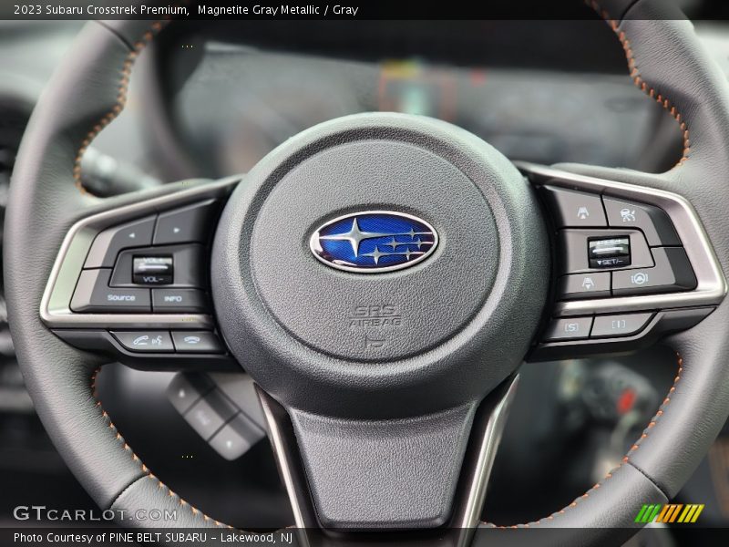 Magnetite Gray Metallic / Gray 2023 Subaru Crosstrek Premium