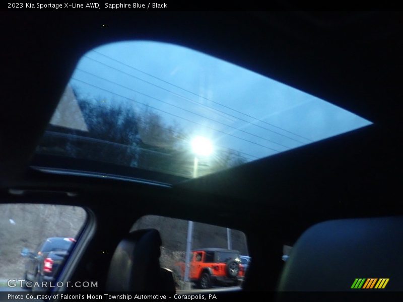Sapphire Blue / Black 2023 Kia Sportage X-Line AWD