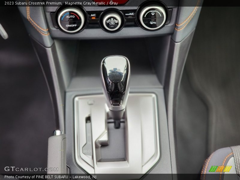 Magnetite Gray Metallic / Gray 2023 Subaru Crosstrek Premium