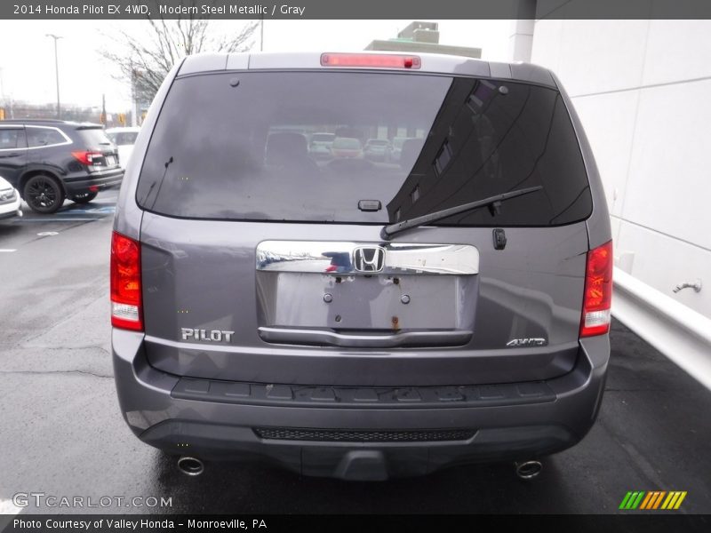 Modern Steel Metallic / Gray 2014 Honda Pilot EX 4WD