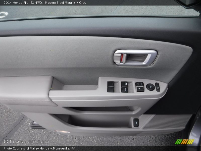 Modern Steel Metallic / Gray 2014 Honda Pilot EX 4WD