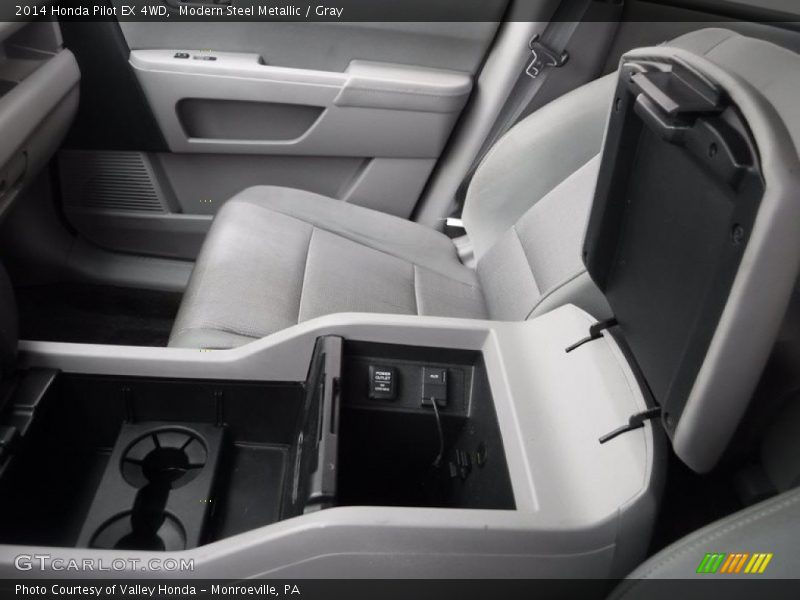 Modern Steel Metallic / Gray 2014 Honda Pilot EX 4WD
