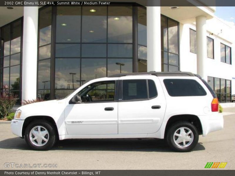 Summit White / Medium Pewter 2002 GMC Envoy XL SLE 4x4