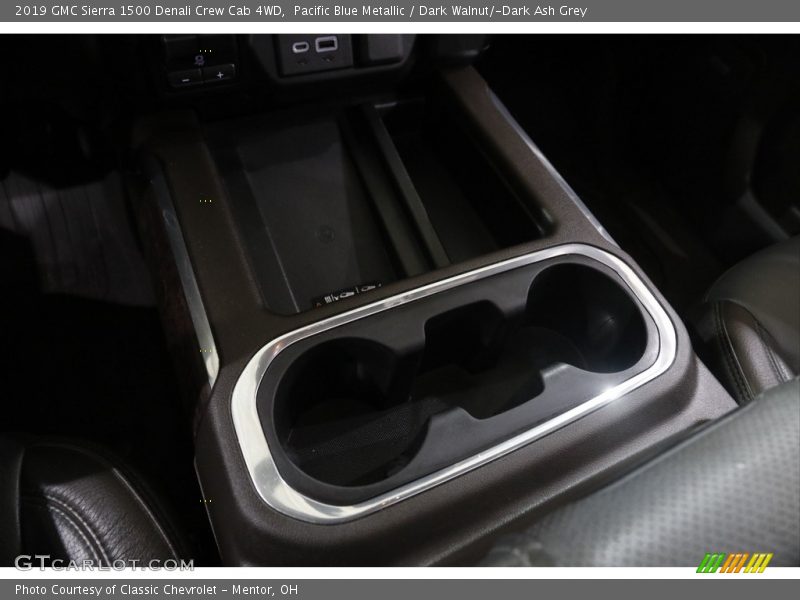 Pacific Blue Metallic / Dark Walnut/­Dark Ash Grey 2019 GMC Sierra 1500 Denali Crew Cab 4WD