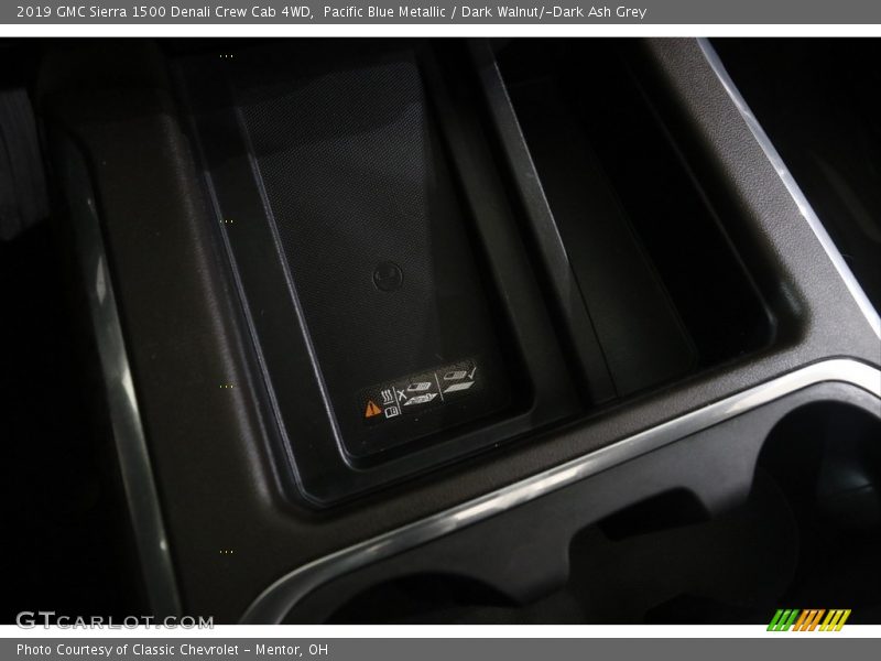 Pacific Blue Metallic / Dark Walnut/­Dark Ash Grey 2019 GMC Sierra 1500 Denali Crew Cab 4WD