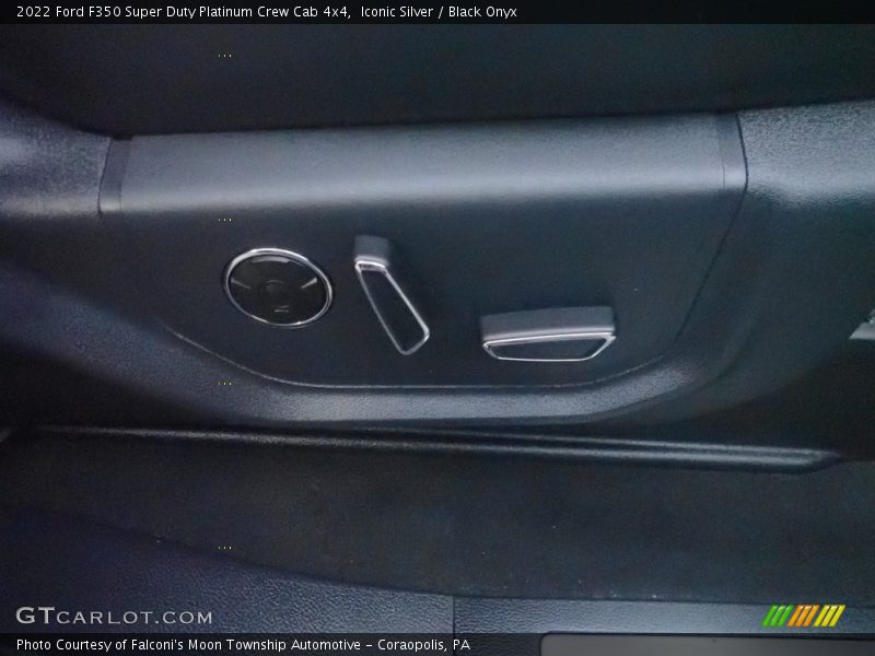 Iconic Silver / Black Onyx 2022 Ford F350 Super Duty Platinum Crew Cab 4x4