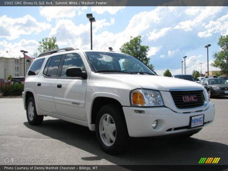 Summit White / Medium Pewter 2002 GMC Envoy XL SLE 4x4