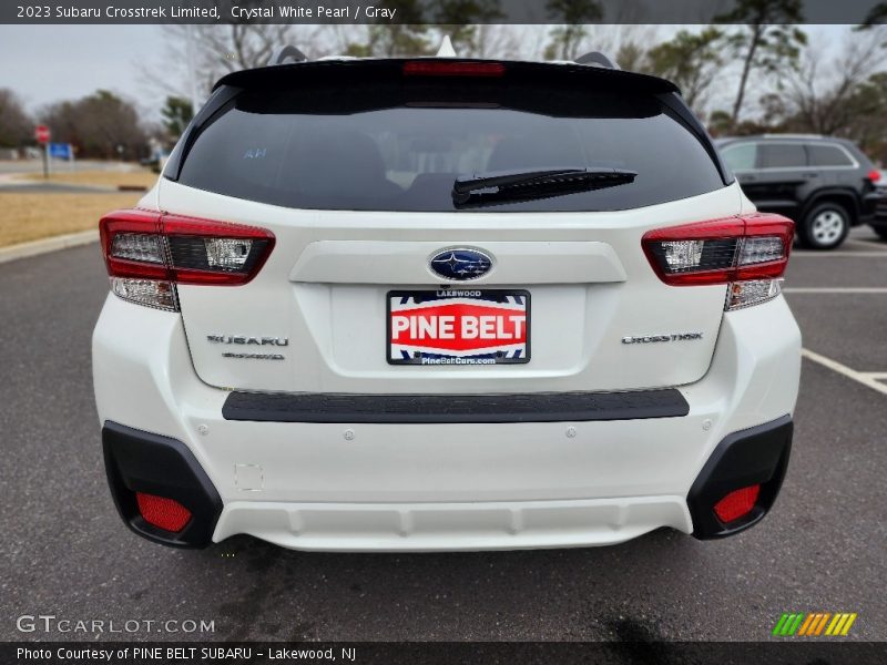 Crystal White Pearl / Gray 2023 Subaru Crosstrek Limited