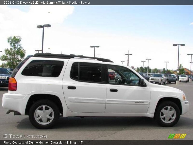 Summit White / Medium Pewter 2002 GMC Envoy XL SLE 4x4