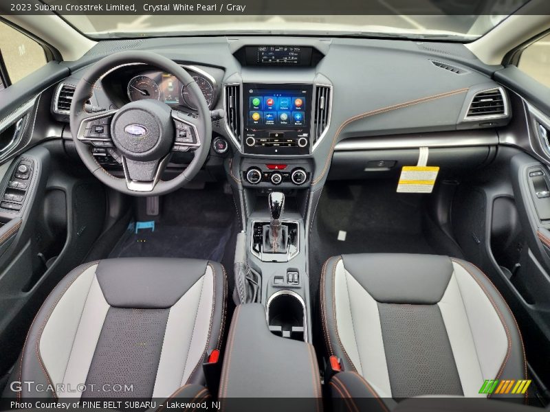  2023 Crosstrek Limited Gray Interior