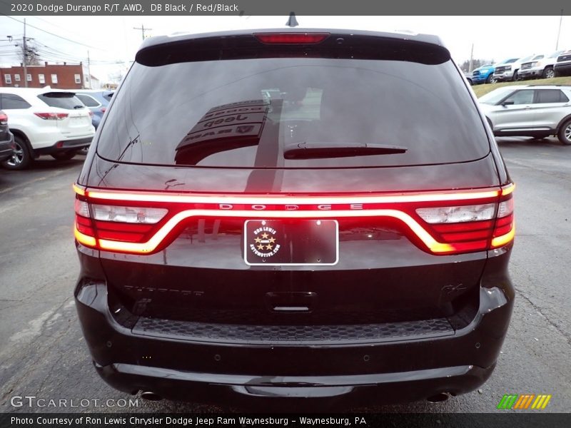 DB Black / Red/Black 2020 Dodge Durango R/T AWD