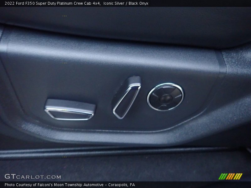Iconic Silver / Black Onyx 2022 Ford F350 Super Duty Platinum Crew Cab 4x4