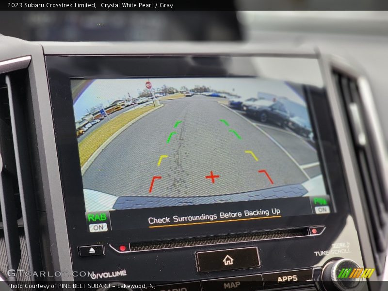 Crystal White Pearl / Gray 2023 Subaru Crosstrek Limited