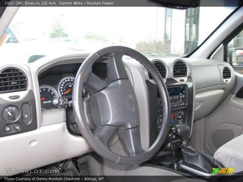 Summit White / Medium Pewter 2002 GMC Envoy XL SLE 4x4