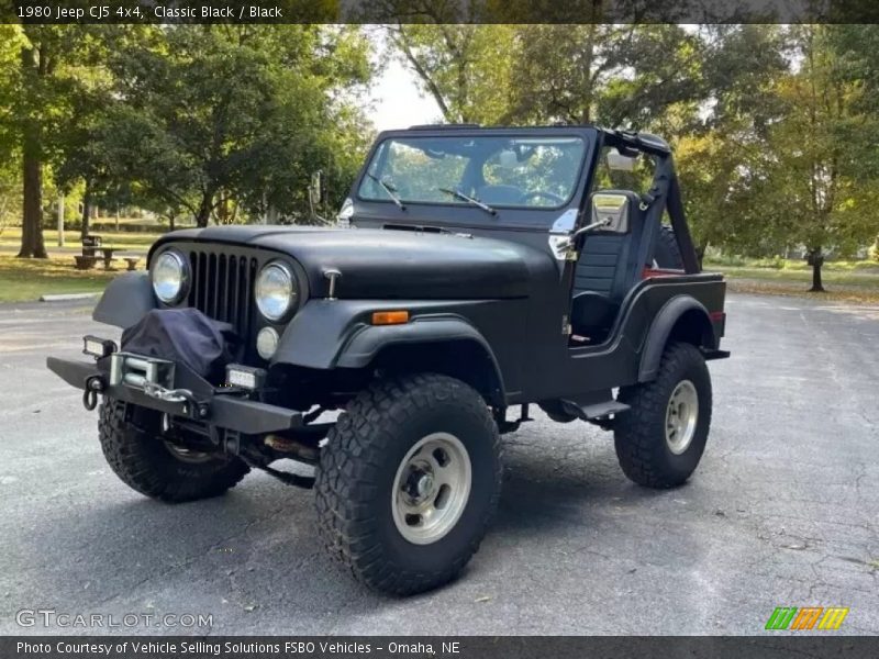Front 3/4 View of 1980 CJ5 4x4