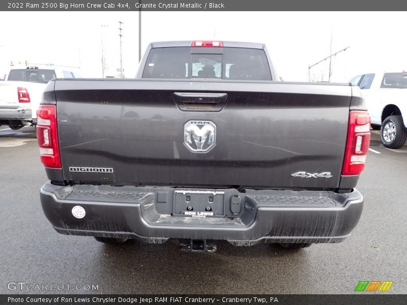 Granite Crystal Metallic / Black 2022 Ram 2500 Big Horn Crew Cab 4x4
