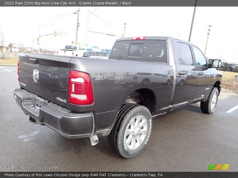 Granite Crystal Metallic / Black 2022 Ram 2500 Big Horn Crew Cab 4x4
