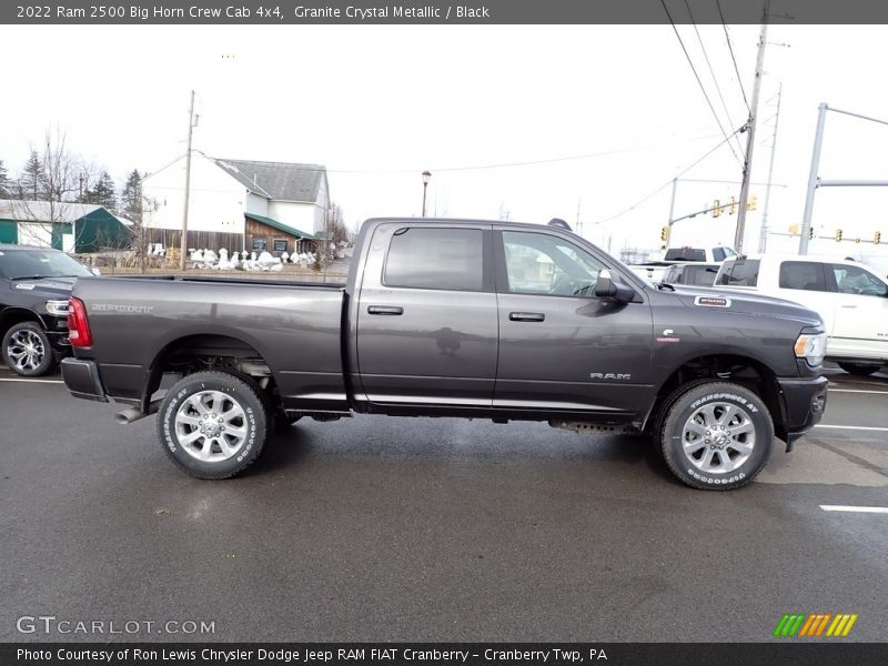 Granite Crystal Metallic / Black 2022 Ram 2500 Big Horn Crew Cab 4x4