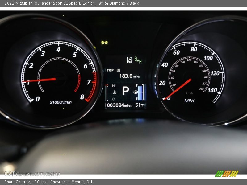  2022 Outlander Sport SE Special Edition SE Special Edition Gauges