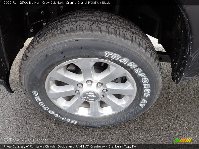 Granite Crystal Metallic / Black 2022 Ram 2500 Big Horn Crew Cab 4x4