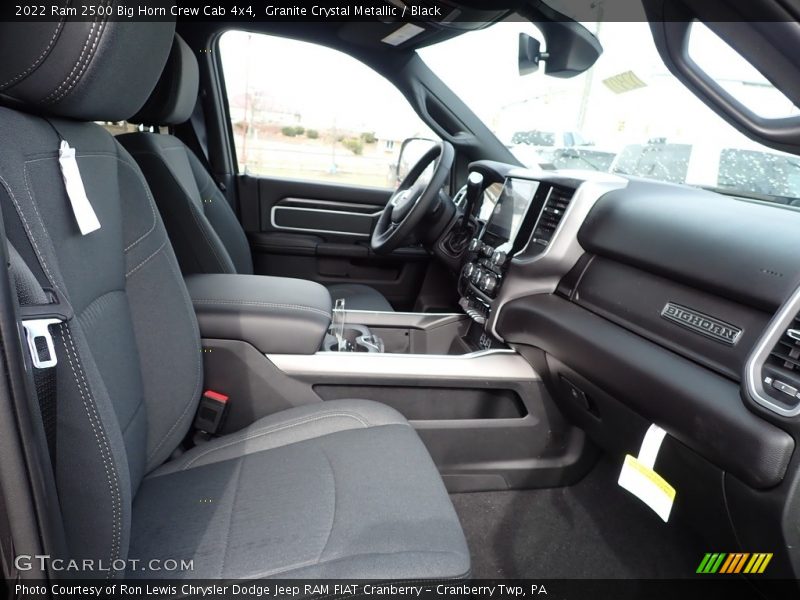 Front Seat of 2022 2500 Big Horn Crew Cab 4x4