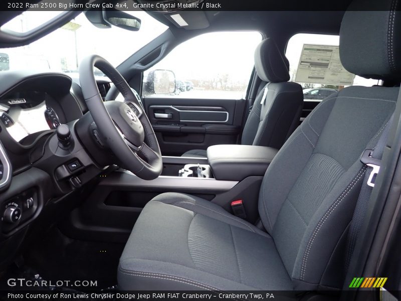 Front Seat of 2022 2500 Big Horn Crew Cab 4x4