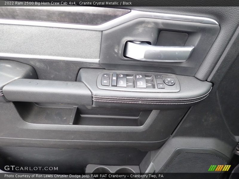 Door Panel of 2022 2500 Big Horn Crew Cab 4x4