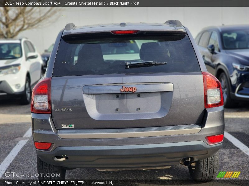 Granite Crystal Metallic / Black/Light Frost 2017 Jeep Compass Sport 4x4