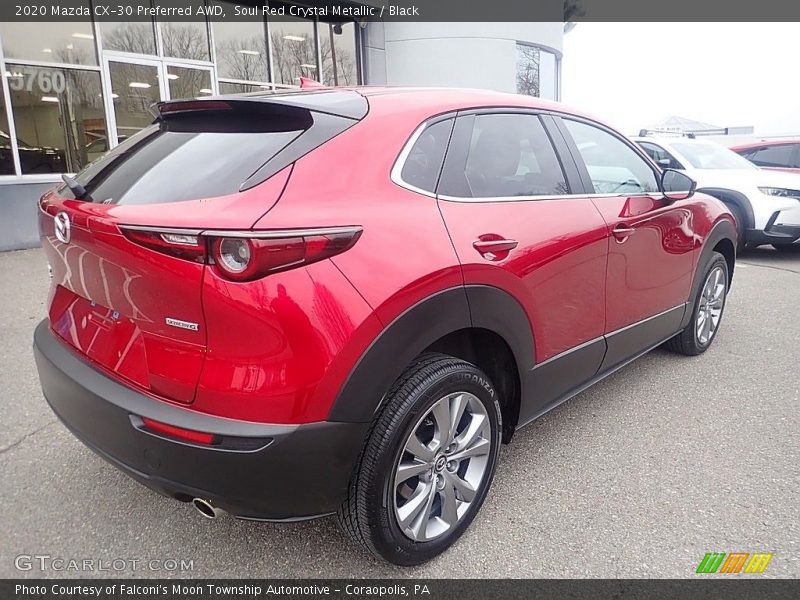 Soul Red Crystal Metallic / Black 2020 Mazda CX-30 Preferred AWD