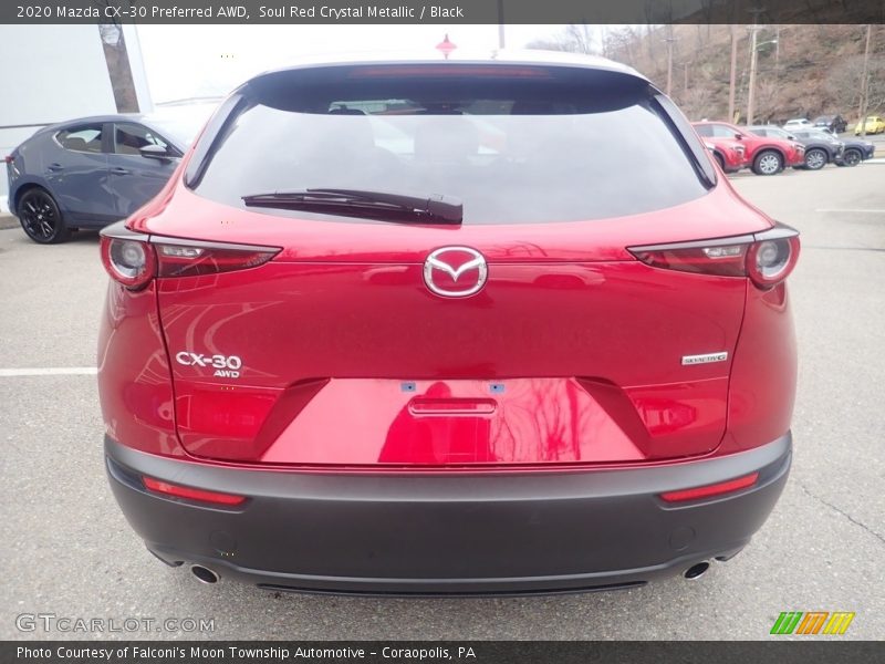 Soul Red Crystal Metallic / Black 2020 Mazda CX-30 Preferred AWD