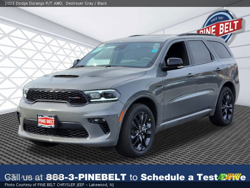 Destroyer Gray / Black 2023 Dodge Durango R/T AWD