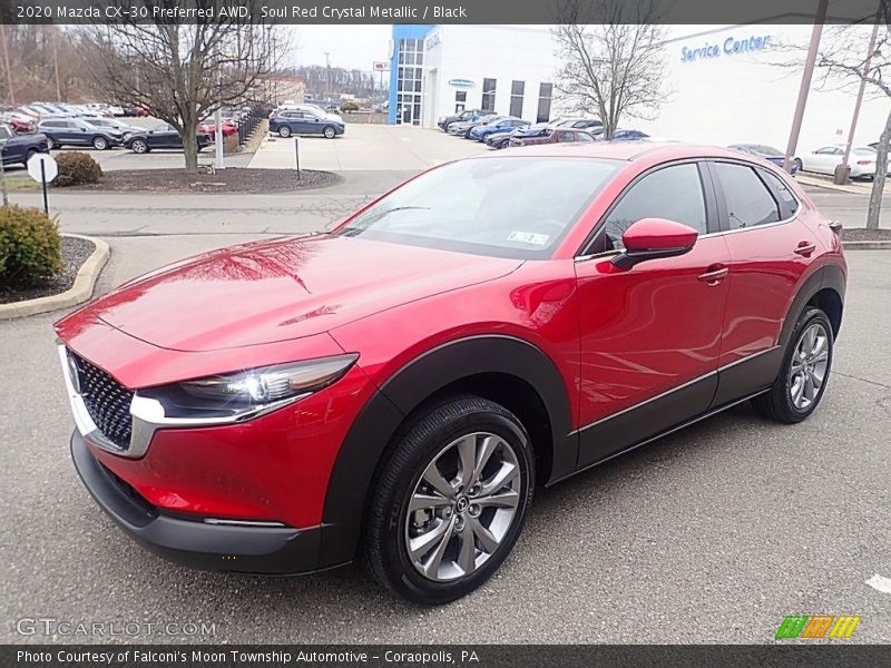 Soul Red Crystal Metallic / Black 2020 Mazda CX-30 Preferred AWD