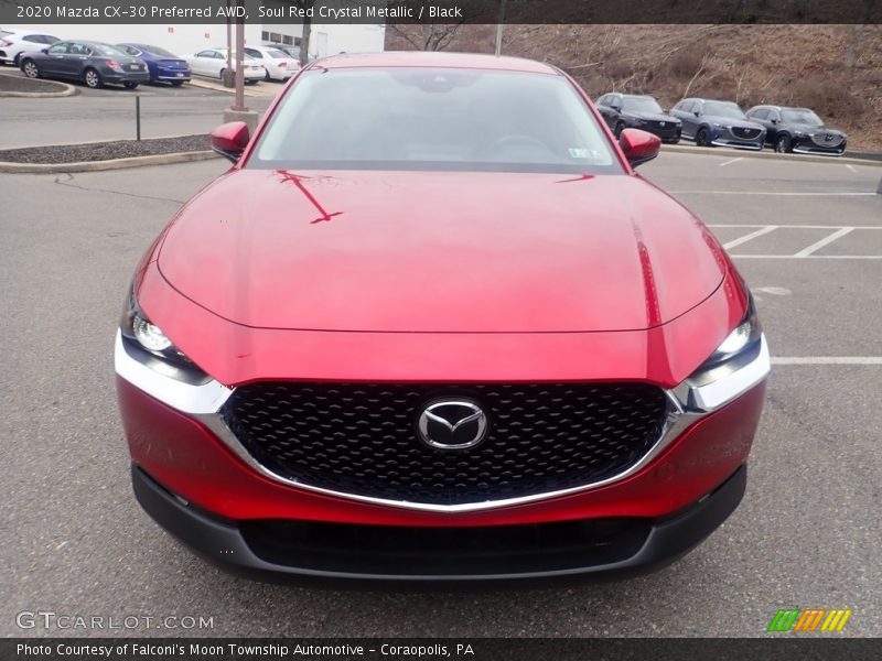 Soul Red Crystal Metallic / Black 2020 Mazda CX-30 Preferred AWD