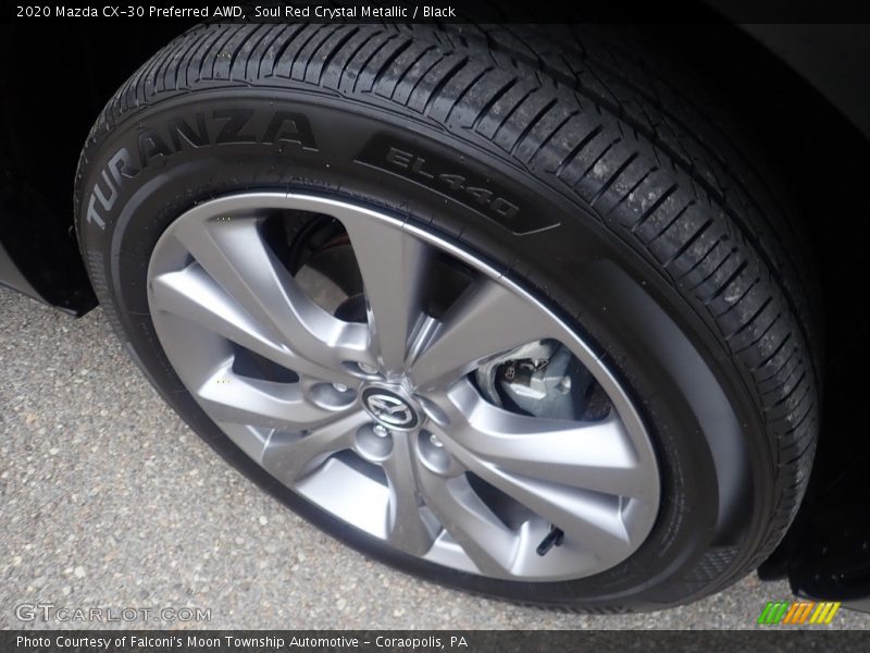 Soul Red Crystal Metallic / Black 2020 Mazda CX-30 Preferred AWD