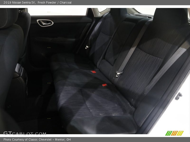 Fresh Powder / Charcoal 2019 Nissan Sentra SV