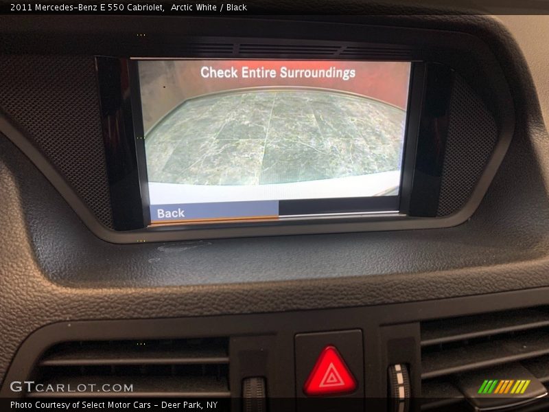 Arctic White / Black 2011 Mercedes-Benz E 550 Cabriolet